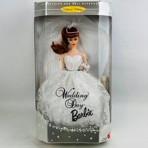 Wedding‎ Day Barbie Doll Collector Edition 1961 Reproduction 17120 Mattel 1996